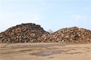 Industrial scrap steel