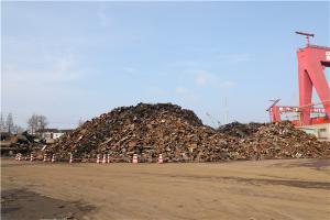 Industrial scrap steel
