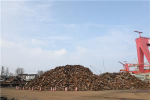 Industrial scrap steel