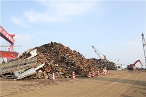 Industrial scrap steel